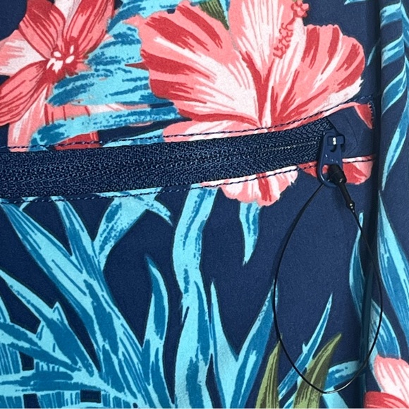 Kirkland Men’s Swim Shorts Sz L Hawaiian Tropical Print NWT - Picture 10 of 16
